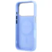 Guess Ring St 360 Grained Classic Logo MagSafe iPhone 18 Pro / 17 Pro (GUHMP18L6PSGRSCLB) tok, világoskék