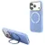 Guess Ring St 360 Grained Classic Logo MagSafe iPhone 18 Pro Max / 17 Pro Max (GUHMP18X6PSGRSCLB) tok, világoskék