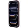 Guess Ring St 360 Grained Classic Logo MagSafe iPhone 18 Pro / 17 Pro (GUHMP18L6PSGRSCLU) tok, bordó