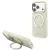 Guess Ring St 360 Grained Classic Logo MagSafe iPhone 18 Pro / 17 Pro (GUHMP18L6PSGRSCLE) tok, bézs