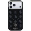Guess Peony 4G Small Logo MagSafe iPhone 18 Pro Max / 17 Pro Max (GUHMP18X6PGS4NPK) tok, fekete