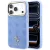 Guess Peony 4G Small Logo MagSafe iPhone 18 Pro / 17 Pro (GUHMP18L6PGS4NPB) tok, világoskék