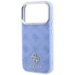 Guess Peony 4G Small Logo MagSafe iPhone 18 Pro / 17 Pro (GUHMP18L6PGS4NPB) tok, világoskék