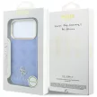 Guess Peony 4G Small Logo MagSafe iPhone 18 Pro / 17 Pro (GUHMP18L6PGS4NPB) tok, világoskék