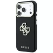 Guess Smooth & Big Strass Logo iPhone 18 Pro / 17 Pro (GUHCP18L6PWGSPDK) tok, fekete
