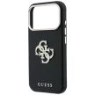 Guess Smooth & Big Strass Logo iPhone 18 Pro Max / 17 Pro Max (GUHCP18X6PWGSPDK) tok, fekete