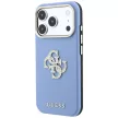 Guess Smooth & Big Strass Logo iPhone 18 Pro / 17 Pro (GUHCP18L6PWGSPDB) tok, kék