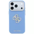 Guess Smooth & Big Strass Logo iPhone 18 Pro / 17 Pro (GUHCP18L6PWGSPDB) tok, kék
