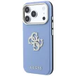 Guess Smooth & Big Strass Logo iPhone 18 Pro Max / 17 Pro Max (GUHCP18X6PWGSPDB) tok, kék