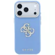 Guess Smooth & Big Strass Logo iPhone 18 Pro Max / 17 Pro Max (GUHCP18X6PWGSPDB) tok, kék