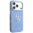 Guess Smooth & Big Strass Logo iPhone 18 Pro Max / 17 Pro Max (GUHCP18X6PWGSPDB) tok, kék