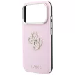 Guess Smooth & Big Strass Logo iPhone 18 Pro / 17 Pro (GUHCP18L6PWGSPDP) tok, rózsaszín