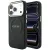 Guess Saffiano Peony & Ring MagSafe iPhone 18 Pro / 17 Pro (GUHMP18LPSAMSECK) tok, fekete