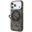 Guess Ring St 360 4G Classic Logo MagSafe iPhone 18 Pro / 17 Pro (GUHMP18L6PS4RSCLW) tok, barna