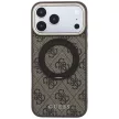 Guess Ring St 360 4G Classic Logo MagSafe iPhone 18 Pro / 17 Pro (GUHMP18L6PS4RSCLW) tok, barna