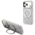Guess Ring St 360 4G Classic Logo MagSafe iPhone 18 Pro / 17 Pro (GUHMP18L6PS4RSCLP) tok, rózsaszín