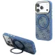 Guess Ring St 360 4G Classic Logo MagSafe iPhone 18 Pro Max / 17 Pro Max (GUHMP18X6PS4RSCLB) tok, kék
