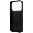 Guess Grained Triangle Logo MagSafe iPhone 18 Pro Max / 17 Pro Max (GUHMP18XPGSMTLSK) tok, fekete