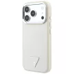 Guess Grained Triangle Logo MagSafe iPhone 18 Pro / 17 Pro (GUHMP18LPGSMTLSE) tok, bézs