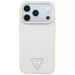 Guess Grained Triangle Logo MagSafe iPhone 18 Pro Max / 17 Pro Max (GUHMP18XPGSMTLSE) tok, bézs