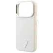 Guess Grained Triangle Logo MagSafe iPhone 18 Pro Max / 17 Pro Max (GUHMP18XPGSMTLSE) tok, bézs