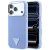 Guess Grained Triangle Logo MagSafe iPhone 18 Pro / 17 Pro (GUHMP18LPGSMTLSB) tok, kék