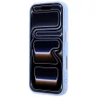 Guess Grained Triangle Logo MagSafe iPhone 18 Pro / 17 Pro (GUHMP18LPGSMTLSB) tok, kék