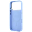 Guess Grained Triangle Logo MagSafe iPhone 18 Pro / 17 Pro (GUHMP18LPGSMTLSB) tok, kék