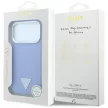 Guess Grained Triangle Logo MagSafe iPhone 18 Pro / 17 Pro (GUHMP18LPGSMTLSB) tok, kék