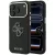 Guess Grained & Big Resin Logo iPhone 18 Pro / 17 Pro (GUHCP18L6PSS4RGK) tok, fekete