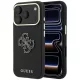 Guess Grained & Big Resin Logo iPhone 18 Pro / 17 Pro (GUHCP18L6PSS4RGK) tok, fekete