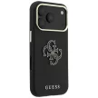 Guess Grained & Big Resin Logo iPhone 18 Pro / 17 Pro (GUHCP18L6PSS4RGK) tok, fekete