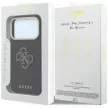 Guess Grained & Big Resin Logo iPhone 18 Pro / 17 Pro (GUHCP18L6PSS4RGK) tok, fekete