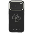 Guess Grained & Big Resin Logo iPhone 18 Pro Max / 17 Pro Max (GUHCP18X6PSS4RGK) tok, fekete