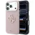 Guess Grained & Big Resin Logo iPhone 18 Pro / 17 Pro (GUHCP18L6PSS4RGP) tok, rózsaszín