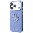 Guess Grained & Big Resin Logo iPhone 18 Pro Max / 17 Pro Max (GUHCP18X6PSS4RGB) tok, kék