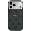 Guess Embossed 4G Classic MagSafe iPhone 18 Pro / 17 Pro (GUHMP18LP4MSEGCK) tok, fekete