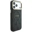 Guess Embossed 4G Classic MagSafe iPhone 18 Pro / 17 Pro (GUHMP18LP4MSEGCK) tok, fekete