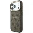Guess Embossed 4G Classic MagSafe iPhone 18 Pro / 17 Pro (GUHMP18LP4MSEGCW) tok, barna