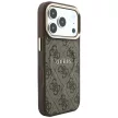 Guess Embossed 4G Classic MagSafe iPhone 18 Pro Max / 17 Pro Max (GUHMP18XP4MSEGCW) tok, barna