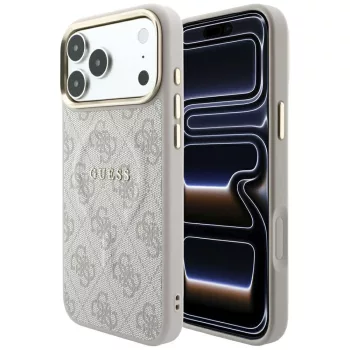   Guess Embossed 4G Classic MagSafe iPhone 18 Pro / 17 Pro (GUHMP18LP4MSEGCP) tok, rózsaszín