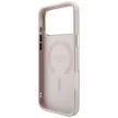 Guess Embossed 4G Classic MagSafe iPhone 18 Pro / 17 Pro (GUHMP18LP4MSEGCP) tok, rózsaszín