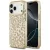 Guess IML Leopard Glitter Triangle Logo MagSafe iPhone 18 Pro / 17 Pro (GUHMP18LHLEGTGLW) tok, barna