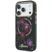Guess IML Glitter Blossom Roses MagSafe iPhone 18 Pro Max / 17 Pro Max (GUHMP18X6HTBGSLK) tok, fekete
