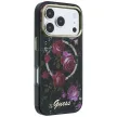 Guess IML Glitter Blossom Roses MagSafe iPhone 18 Pro Max / 17 Pro Max (GUHMP18X6HTBGSLK) tok, fekete