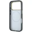 Guess IML Glitter Blossom Roses MagSafe iPhone 18 Pro Max / 17 Pro Max (GUHMP18X6HTBGSLK) tok, fekete