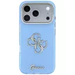 Guess IML 4G Script Metal iPhone 18 Pro Max / 17 Pro Max (GUHCP18X5HC4MLSL) tok, világoskék