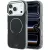 Mercedes Double Layer Iconic Logo MagSafe iPhone 18 Pro Max / 17 Pro Max (MEHMP18X25HYILK) tok, fekete