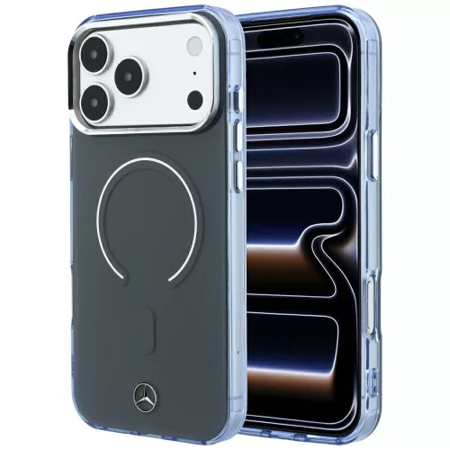 Mercedes Double Layer Iconic Logo MagSafe iPhone 18 Pro Max / 17 Pro Max (MEHMP18X25HYILA) tok, antracit