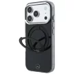 Mercedes Ring St Iconic Logo MagSafe iPhone 18 Pro / 17 Pro (MEHMP18L25HRSILK) tok, fekete
